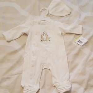 3M Little me footie baby outfit